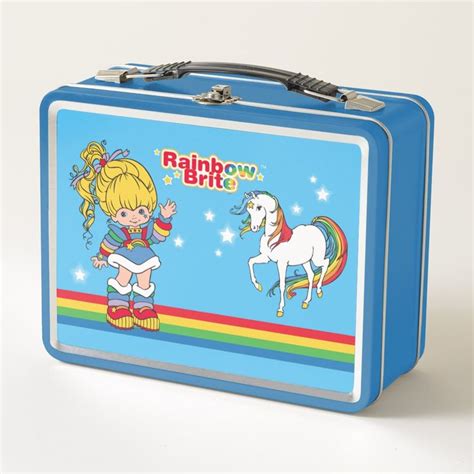 rainbow brite metal lunch box|Rainbow Brite Lunch Box for sale .